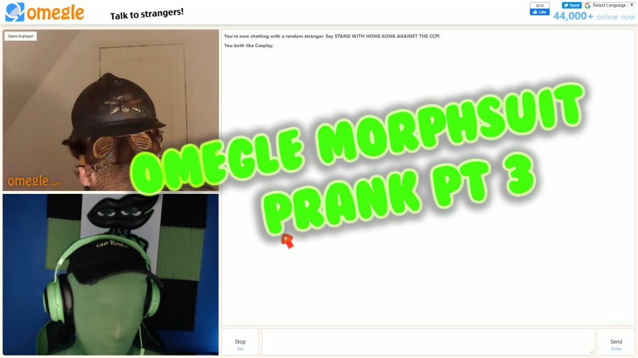 Morphsuit Omegle Troll Part 3!! | Omegle