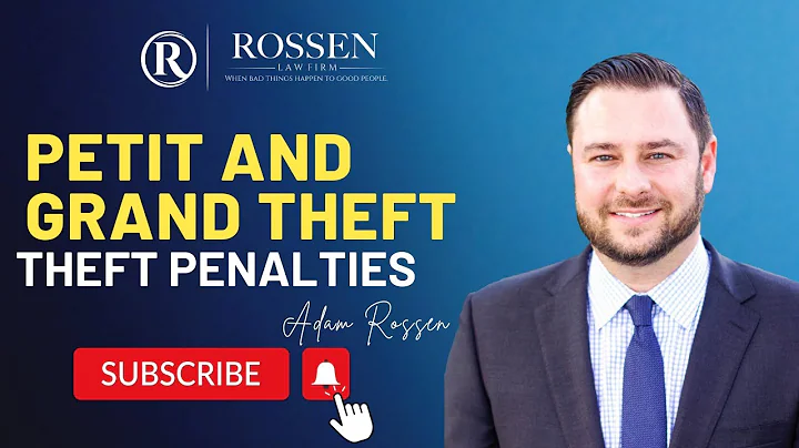 Penalties for Petit & Grand Theft in Florida: Know Your Rights!