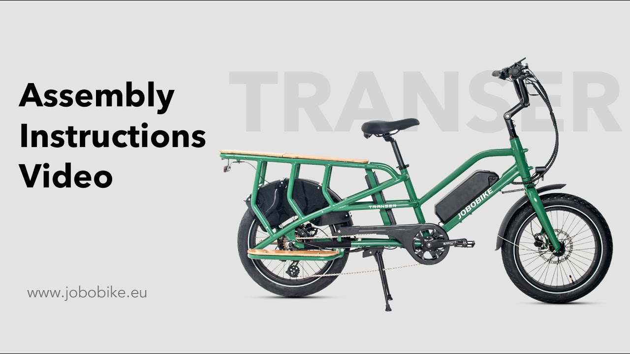 Transer JOBOBIKE Transer | Assembly Instructions Video - YouTube