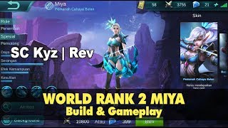 Mobile Legends World Rank 2 Miya Gameplay & Build