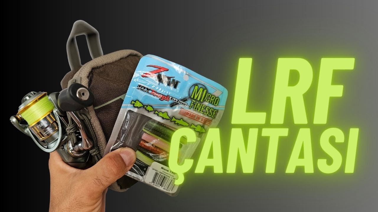 LRF Çantası: Z-Man Micro TRD ile İskorpit Avı