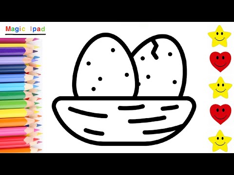 Video: Cómo Dibujar Un Nido