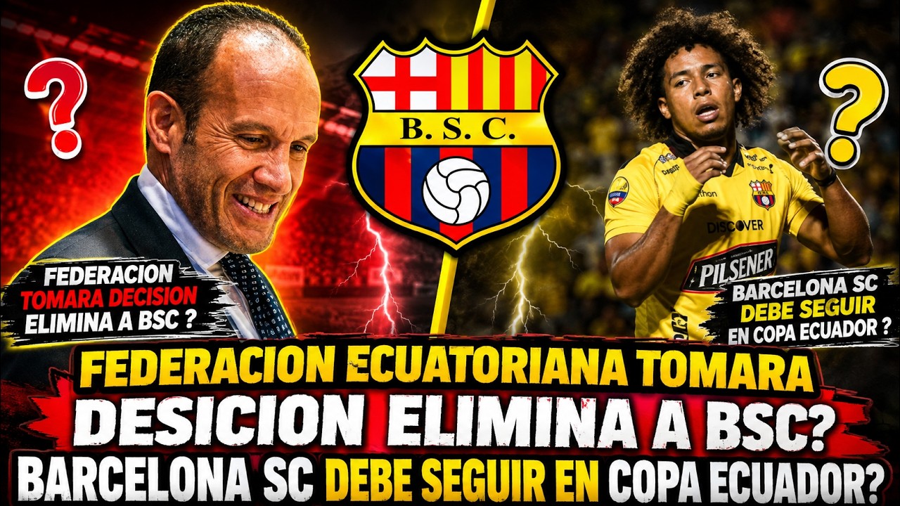 Barcelona SC y la Copa Ecuador: la verdad del posible castigo