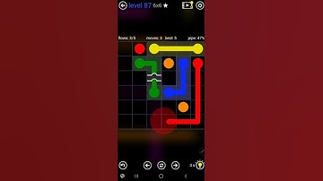 How To Solve Flow Free Bridges 6x6 Mania Pack Level 87 Board Walk Through Solution Walkthrough