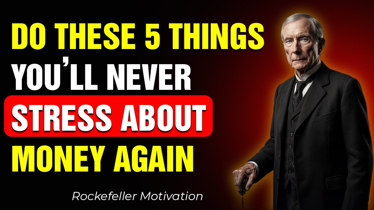 Do These 5 Things and You’ll Never Stress About Money Again