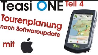 Teasi One Teil 4 Tourenplanung nach Softwareupdate mit GPS-TUNER für den Apple Mac