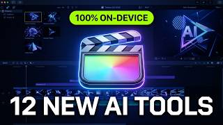 Final Cut Pro 12.3 AI: Every AI Feature Explained in 3 Minutes | Complete Starter Tutorial