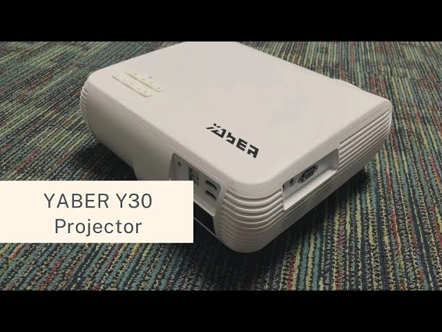 YABER Y30 Native 1080P Projector 9500L Brightness Full HD Video
