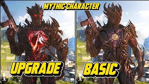 Mythic Character  Lazarus YZK Endless Stars Basic Vs Upgrade Codm Leaks
