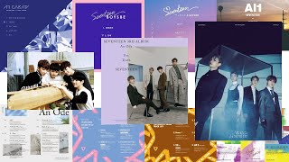 Seventeen   Performance Teams  Playlist color Coded S Hanromeng
