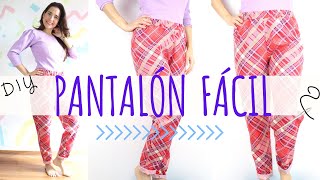 Tutorial pantalón básico, sencillo y rápido - Aprende a coser fácil - DIY