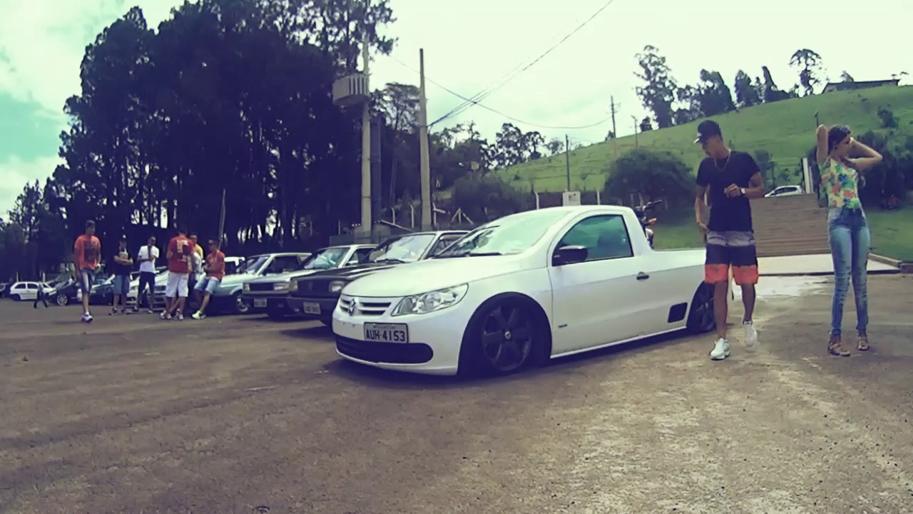 Saveiro G5 rebaixada 0,0 rodas track field 18" / Robson YT