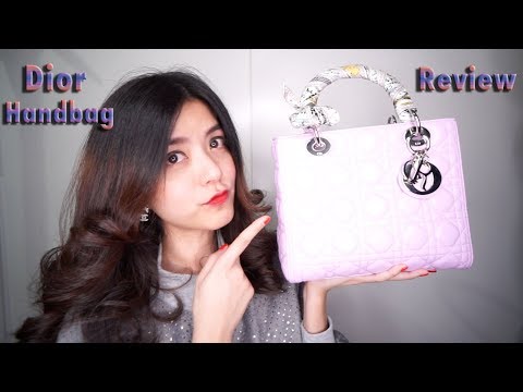 แกะกล่องรีวิวกระเป๋า Lady Dior สีชมพูสวยมาก! วิธีดูแลรักษา, เม้ามอย Review Lady Dior