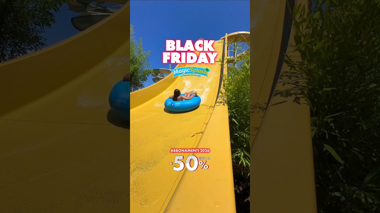 Scopri l'abbonamento BRONZE 2 PARCHI per un doppio divertimento! Scopri le offerte Black Friday! 💣💥