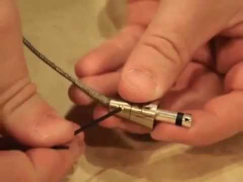 how to shorten a tech lighting freejack cable