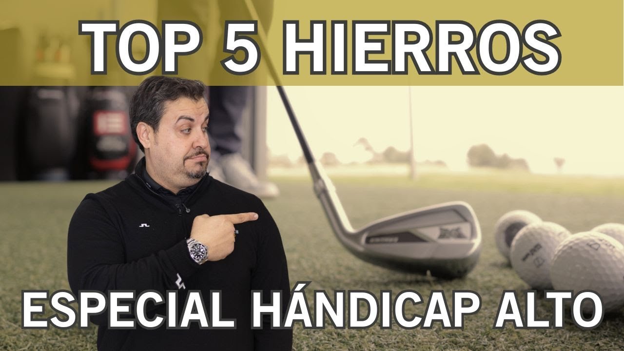 Los MEJORES HIERROS de GOLF para Hándicaps Altos en 2025