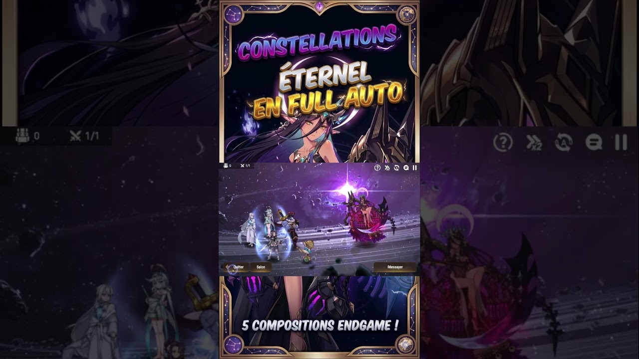 Comment clean les Constellations en AUTO ? ⚔️