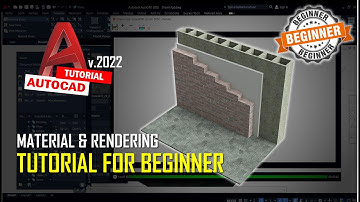 Autocad 2022 Material And Rendering Tutorial For Beginner [COMPLETE]