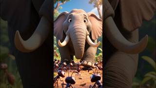 The Tiny Ants Defeat the Mighty Elephant 🐘🐜 | Moral Story for Kids