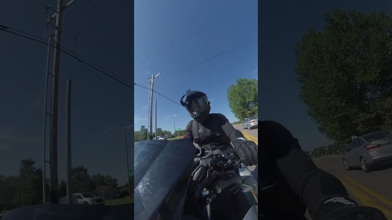 Downshifting, coming to a complete stop, turning, and accelerating