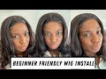 #Shorts Amazon Wigs Install Tutorial for Beginners | Amazon Wig | Lace Front Wig Install No Glue