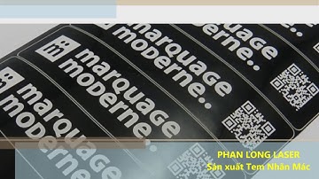 Gia Công  Sản Xuất Làm TEM NHÃN MÁC Theo Yêu Cầu Lấy Liền Giá Rẻ