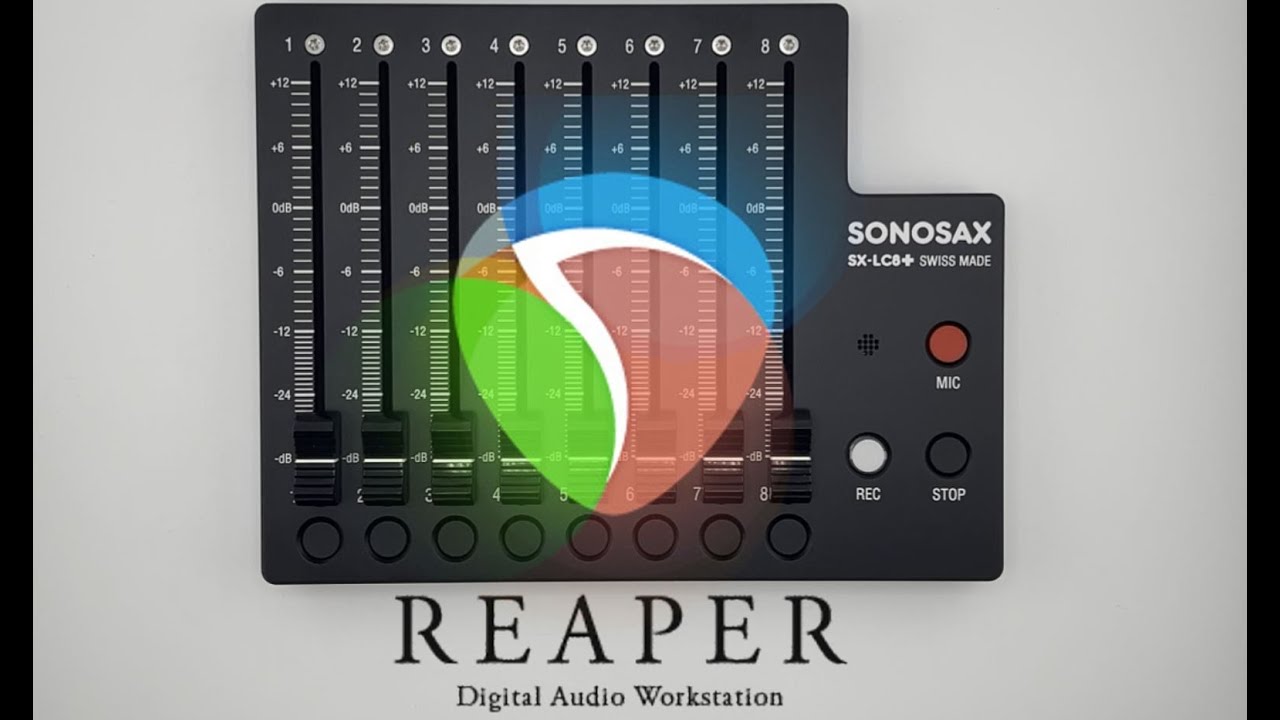 SONOSAX SX-LC8+ REAPER Setup Guide