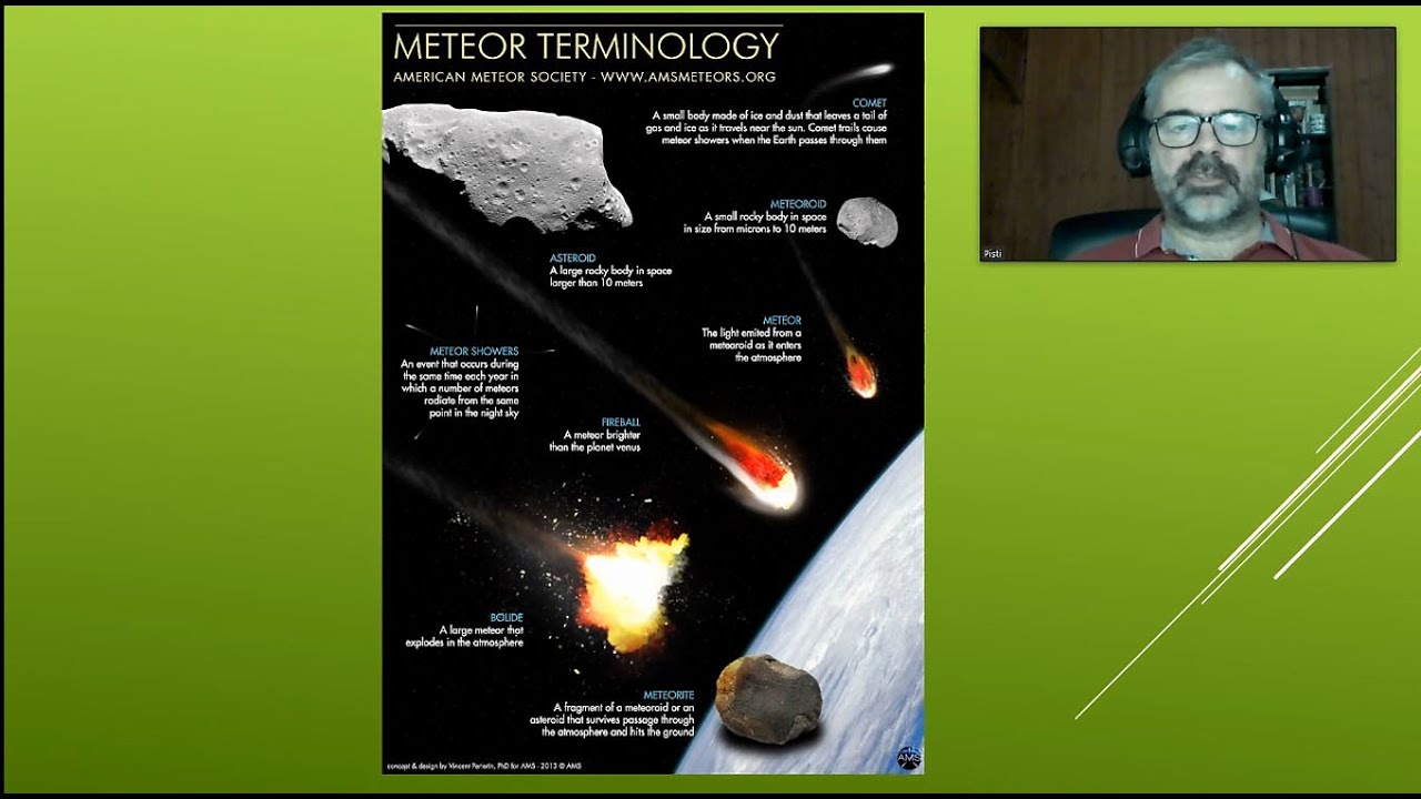 Ránk esett a mennykő - magyarországi meteorithullások  -  Szabó István előadása  (2020.11.11.)