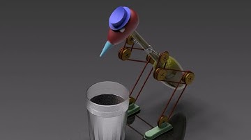 Autodesk Inventor Render Perpetual Drinking Bird Animation