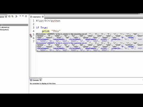 007 what is the matter with indentation in python.mp4