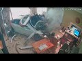 Car plows into Louisiana restaurant, just barely missing customers