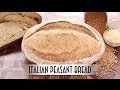 Italian peasant bread  poolish method