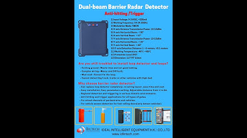 Vehicle Radar Detector Sensor with Trigger Function