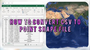QGIS Tutorial || How to Convert CSV to Point Shape file in QGIS || Lat & Long with Attributes