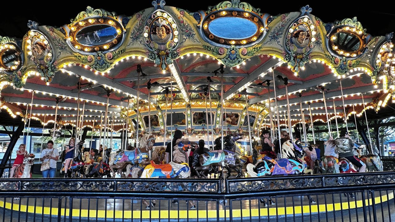KENNYWOOD CAROUSEL MEMORIAL DAY 2025 - YouTube