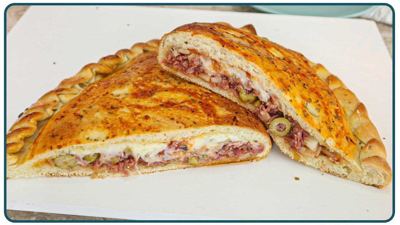 ЭТО КАЛЬЗОНЕ ЛУЧШЕ, ЧЕМ ПИЦЦА | ЗАКУСКА | Нанду Андраде