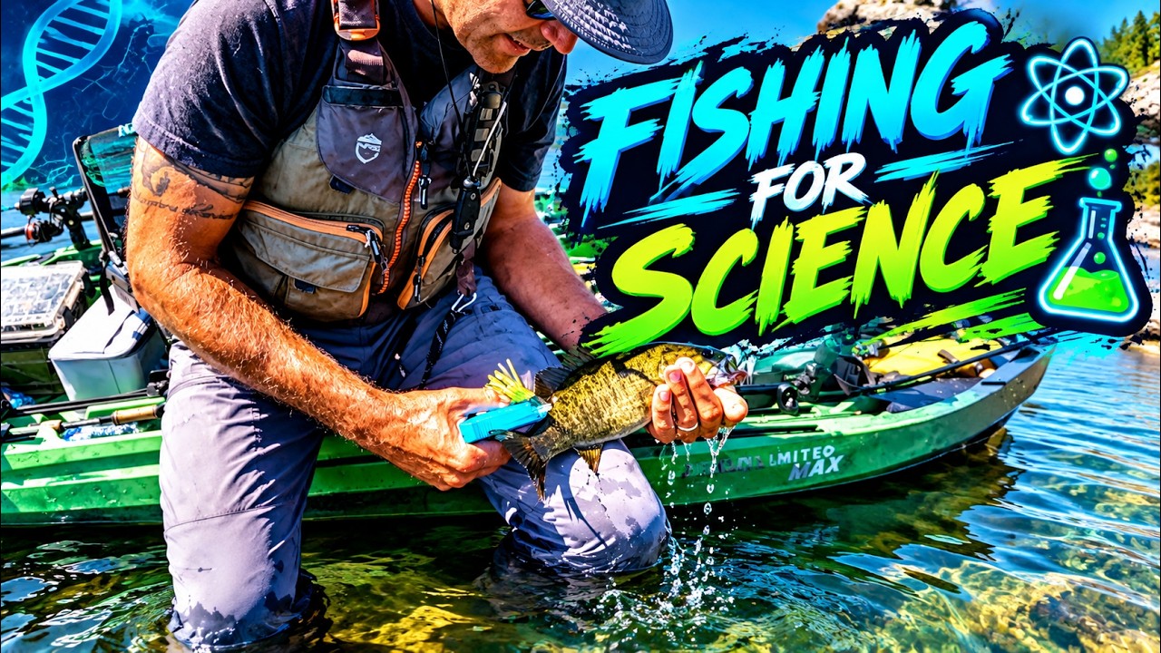 Kayak Fishing on Potomac River for Science