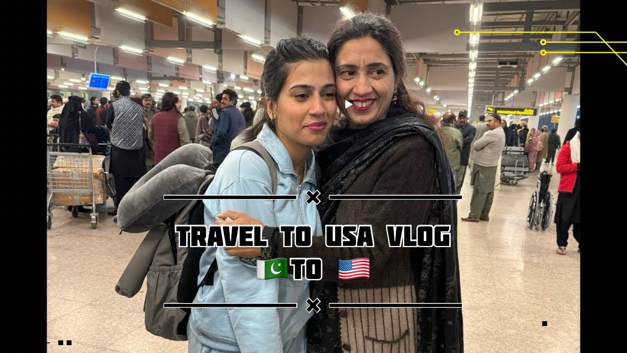 Pakistan🇵🇰 to America🇺🇸| Qatar airline❤️| travel vlog 2025 |part1 