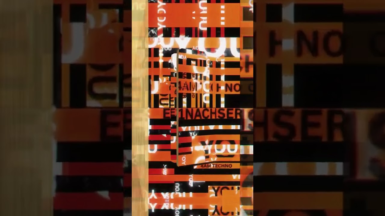 4AM Techno #4AmTechno #E1nachser #new #you