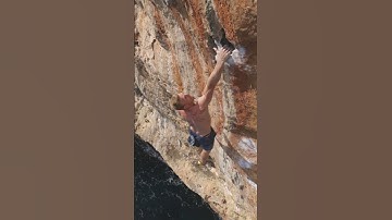 Huge double dyno 12m above the water