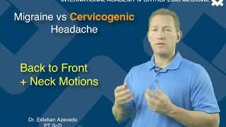 Clip-Tip Migraine vs Cervicogenic Headache