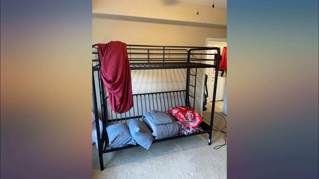 DHP TwinOverFuton Convertible Couch and Bed with Metal Frame and