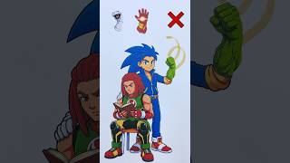 Which one is correctJoin Sonic and His Friends for a Fun Gamel| Face Puzzle Game#Sonic