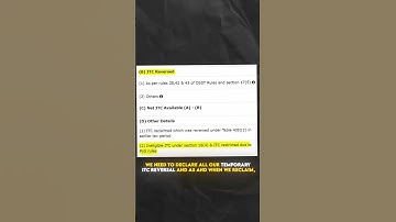 The new GST portal feature | 𝐄𝐥𝐞𝐜𝐭𝐫𝐨𝐧𝐢𝐜 𝐂𝐫𝐞𝐝𝐢𝐭 𝐑𝐞𝐯𝐞𝐫𝐬𝐚𝐥 𝐚𝐧𝐝 𝐑𝐞𝐜𝐥𝐚𝐢𝐦 𝐒𝐭𝐚𝐭𝐞𝐦𝐞𝐧𝐭 | GST in Tamil