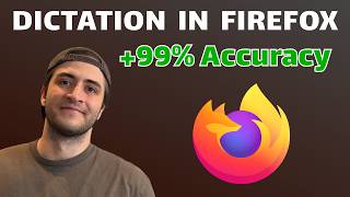 How to dictate/speech-to-text in Firefox. Type with your voice anywhere in the Firefox browser.