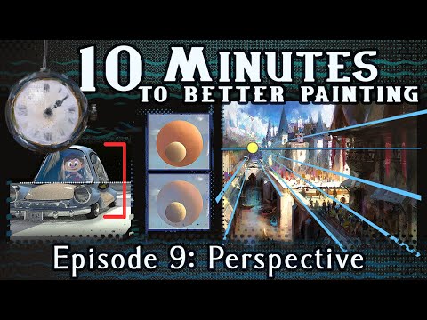 Perspective - 10 Minutes To Better Painting - Episode 9