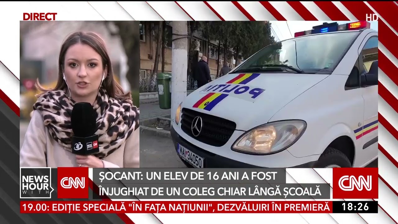Un elev de 16 ani a fost înjunghiat de un coleg chiar lângă școală