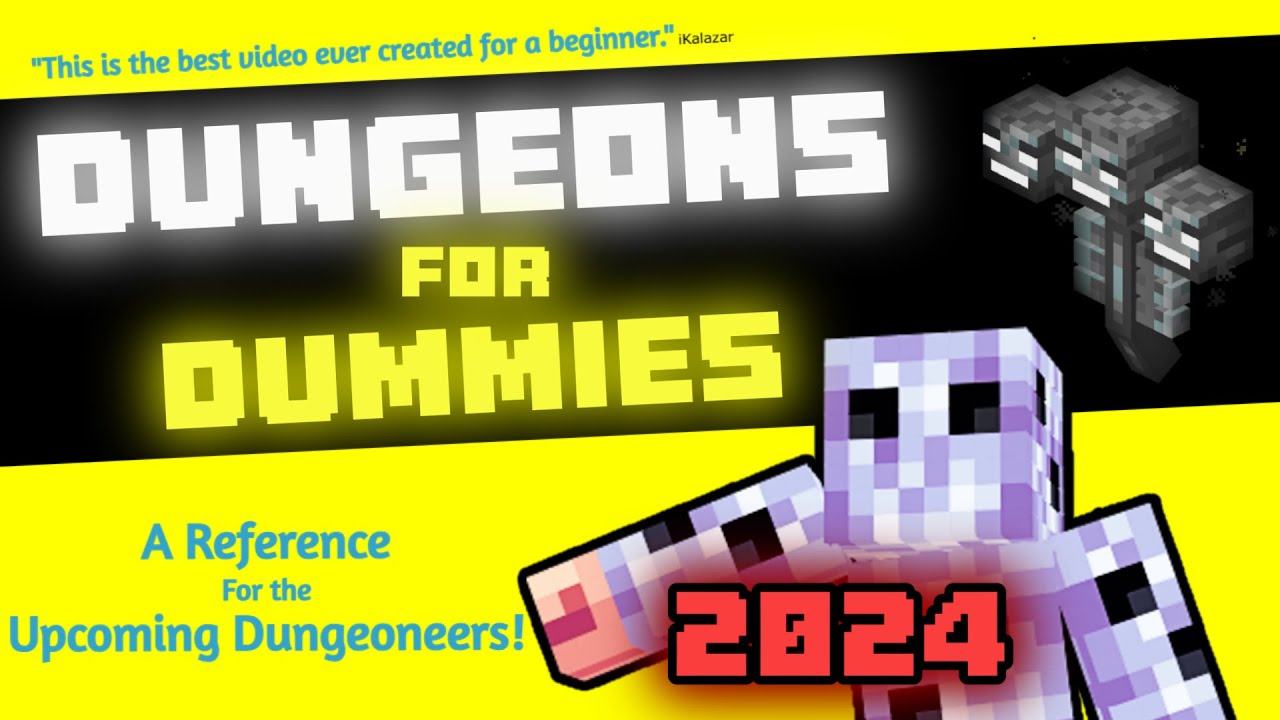 Hypixel Skyblock Dungeons For Dummies Minecraft YouTube