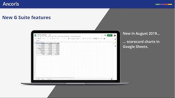Scorecard charts in Google Sheets