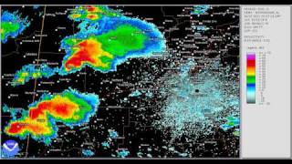 4-27-11 Super Tornado Outbreak Birmingham Radar Animation of Monster Tuscaloosa Tornado